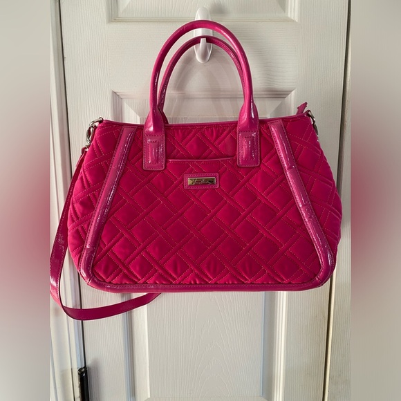 Vera Bradley pink satchel - Picture 1 of 8